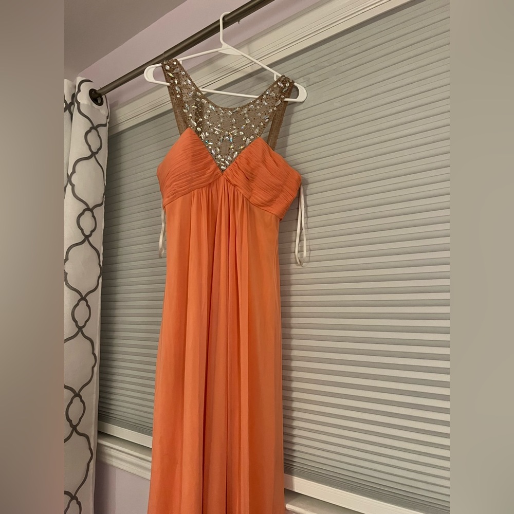 Maxi orange dress brand new